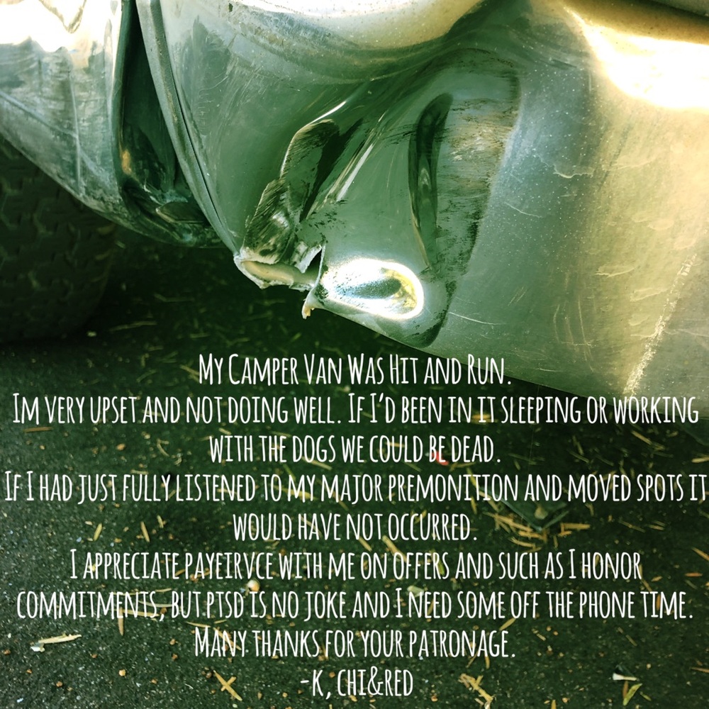 Hit&Run...sorry I’m not doing well 😞